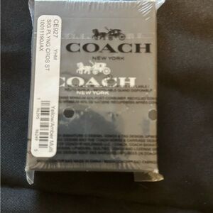 Coach Signature Playing Cards